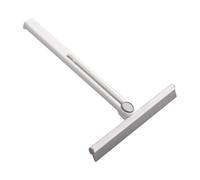 Window Cleaning Squeegee, Handheld Glass Wiper Tool, Ergonomic Grip with Flexible Steel, Compact Design for Mirrors, Shower, Kitchen, Table, Sink, Bathroom, Countertop, Household Use
