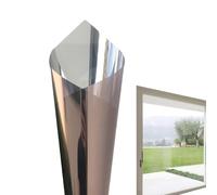 Window Film Heat Blocking - Reflective Mirror Window Film | Anti Glare Mirror UV Tint Clings | Sun Blocker UV Sunlight Blockering | Privacy and Light Filtering Easy to Cut and Install for Bedroom