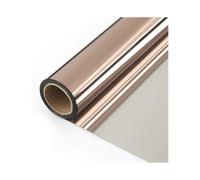 Window Film One Way Mirror Window Film Daytime Privacy Sun Blocking Heat Control Anti UV Reflective lass Tint(Brown-Silver,23.6 Inch x 16.4 Feet)