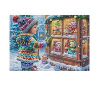 Window Floral Puzzle 300 Piezas Juguete Educativo Familiar Tiempo Feliz Rompecabezas 3D para Hombres Y Mujeres Construir Maquetas Desafío Intelectual 300 PCS