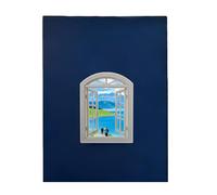 Window Frame Photography Backdrop - Landscape Vacation Photo Props | Outdoor Photoshoot Supplies For Creators, Portraits, Party, Scenery, Vacations, Travelers, Content Creators and Enthusiasts