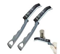 Window Groove Brush - Handheld Window, Track Cleaner Tool Crevice Brush for Blinds Shutters Sliding Doors, Windowsill Dust Remover | Multi Supplies