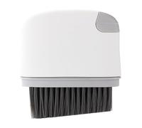 Window Groove Cleaning Brush, 2 en 1 Crevice Tool, Multifunctional Window Sill Cleaner, Removable Soft Bristles, Efficient for Sliding Doors, Shutters, Vents, 1 Pack, Ideal for Home, Car