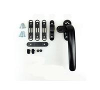 Window Handle - Left Hand Cockspur, Zinc Alloy, White Or Black Finish - Replacement Window Hardware