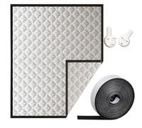 Window Insulation Kit 100 x 195 cm, Fácil Instalación, de Múltiples Tamaños, Impermeable, Winter to Keep Warm Home, Insulating Film for Windows con Tape, para Claraboyas, Plata