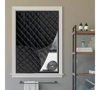 Window Insulation Kit 55 x 120 cm, Fácil Instalación, de Múltiples Tamaños, Impermeable, Winter to Keep Warm Home, Insulating Film for Windows con Tape, para Ático Coche, Negro