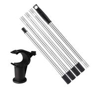 Window Opening Pole - Adjustable Stainless Steel Rod Window Opener Tool