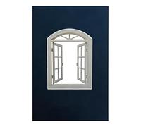 Window Photography Props - Portable Fun Reusable Picture Framing, Enhanced Image Depth Landscape Vacation Window Props | for City Landmarks Lakesides Mountaintops