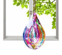 Window Prism,Hangable Rainbow Maker Ornaments | Rainbow Home Decor Glass Prisms, Hangable Pendant Ornaments For Window, Door, Christmas Tree