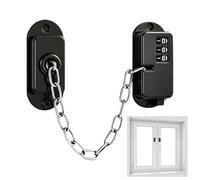 Window Safety Lock - Stainless Steel ABS Child Proof Password Latch | Fridg