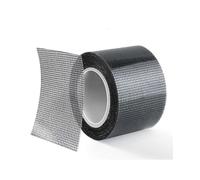 Window Screen Repair Tape - 5m x 5cm Fiberglass | Quick Fix, Durable Adhesive, No Tools Needed (Black)