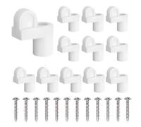 Window Screen Secure Clips,23.x1.9x0.9cm Fasten Hardware,12-Pieces Window Screen Frame Fittings | Versatile Application For Home Living Room Bedroom Toolhouse Garage Study Kitchen Bathroom