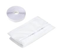 Window Seal, Air Conditioner Vent Kit, Insulation Barrier Strip, 82.37 Inches Adjustable Zipper Closure, Casement Fit, for Bedroom, Basement, Garage, Dryer, Room, Cooling Use
