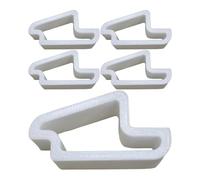 Window Security Stopper, Anti Pinch Door Guard, Safety Restrictor Lock System, Child Protection Barrier Kit for Home Workplace Apartment Basement Balcony Door Window Safety Use 7.3x3.8x2.5cm