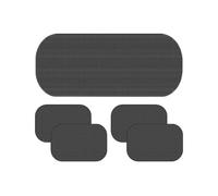 Window Shade for Car Window Screen, 5-Pack Suction Cup Design Automotive UV Protection Privacy Shades, Light Block Cooling Anti-Glare Covers for Camping & Travel