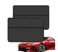 Window Shades Car - Polyester 50g | Magnetic Thickened Vehicle Accessories | Covers Car Sun Shade For Interior Side Back Window Sedan RV Summer Parking Road Trip