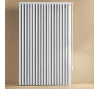 Window Shades Vertical Blinds, Pure White Blackout Fabric Vertical Blind, 90% Blackout UV Protection Vertical Blinds for Sliding Glass Doors Patio Doors(100x220cm/39x87in)