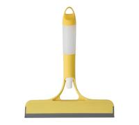 Window Squeegee - Bathroom Squeegee for Shower with Spray, Handheld Glass Scrubber, Integrated Liquid Dispersion Reservoir, Scrubbing and Wiping Mechanism, Home Sanitation for Kitchen