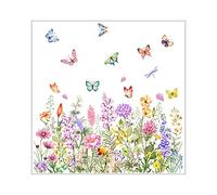 Window Stickers - Spring Floral Decals | Removable Bouquet Stickers with Bright Color Display, Decorative Clings for Glass Surfaces, Seasonal Decoration Supplies for Home Bathroom Kitchen