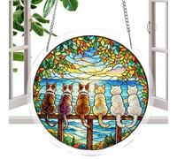 Window Sun Catchers - de acrílico 2D de 7.5 pulgadas