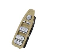 Window Switch Botón Control Del Regulador Del Elevalunas La Puerta Interior Del Coche Con Moldura Cubierta Para Serie 1 3 4 F20 F30 F31 F34 F35 F36(Beige B Driver Door)