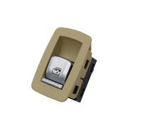 Window Switch Botón Control Del Regulador Del Elevalunas La Puerta Interior Del Coche Con Moldura Cubierta Para Serie 1 3 4 F20 F30 F31 F34 F35 F36 Electric Window Switch(Beige Rear Door 1pc)