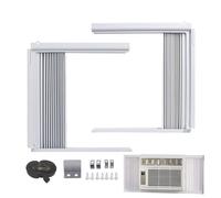 Window Unit Side Panels - Soundproof Air Conditioner Cover, Insulation AC Side Panel with Waterproof Seals, Expanding Foam Kit, Energy-Saving Barrier for Home Bedroom Living Room Office