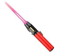 Windproof butane lighter with jet flame, high temperature resistant, features a safety lock, bottle opener, and is a convenient multi-functional lighter suitable for outdoor camping and travel(Red)