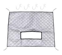 Windproof Car Grille Cover - Heavy Duty Mesh Protector, Rust Resistant Construction, Universal Fit For Vehicles | RV Truck Cargo Van SUV Garage Outdoor Windshield Shield Accessory
