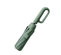 Windproof Portable With Reflective Strip | Ring Buckle Automatic Umbrella | Reverse Folding Umbrella For Travel Hiking Daily Commuting Beach Vacation