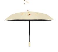Windproof Travel Umbrella - Reverse Folding Canopy, Auto Open Close Reflective Compact Umbrella, Reinforced Double Layer Storm Proof Design | For Conmuting Beach Picnic Backpack College Outdoor Use