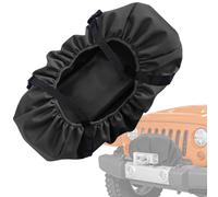 Windproof Winch Cover 600D, Heavy-Duty Oxford Cloth Shield For Truck, RV, Boat, Trailer, Vehicle Protection, Outdoor Indoor Driving, Camping, Construction Use, 16.93x5.91x5.28 In