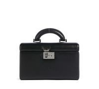 Windrose Beluga Caja joyero negro, cuero, mujer
