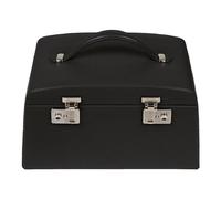 Windrose Beluga Joyero Piel 29.5 cm negro