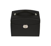 Windrose Beluga Joyero Piel natural 21.5 cm negro
