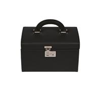 Windrose Beluga Joyero Piel natural 24.5 cm negro