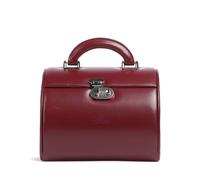 Windrose Merino 4 Etagen Caja joyero rojo oscuro, imitación de cuero, mujer