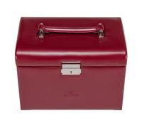 Windrose Merino Joyero 24.5 cm rojo