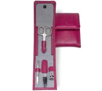 Windrose Beluga Joyero Piel 10 cm púrpura