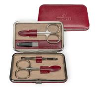 WINDROSE set de manicura Merino Moda Manicure Set Red burdeos