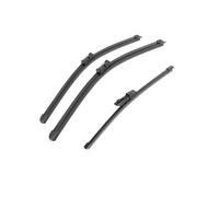 Windscreen Wipers For Skoda For Yeti 2009 2010 2011 2012 2013 2014 2015 2016-2019 24"+19"+11" Front Rear Wiper Windshield Windscreen Window Accessories 3PCS Car Windscreen Wiper