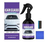 Windshield Anti Fog | 100ml Glass Defogger Spray With Sponge And Towel | Window Glass Defogger Cleaner | Window Goggles Mirror Windshield Automotive Motorcycle Vehicle Truck Interior