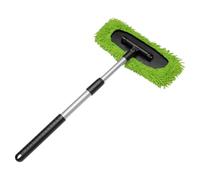 Windshield Cleaner Tool, Car Window Cleaners with Extendable Handle Auto Inside Glass Wiper Kit for Cars Mirrors & Glass, Auto Wiper Inside Windshield Brush for Car & Home Windows