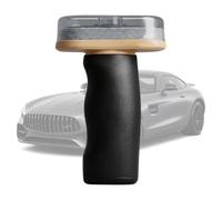 Windshield Cleaning Brush, Auto Glass Emulsion Tool Remover Oil Film Remover with Sturdy Bristles, Car Window Scrubber for Easy Cleaning, Glass Brush with Compact Design, Vehicle Maintenance for