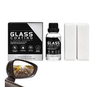 Windshield Coating - 30ml Automotive Glass Nano Coating Solution | Water Base Solution Coatings Agent | Car Window Rain For Clear Driving Vision. 3 Year Shelf.