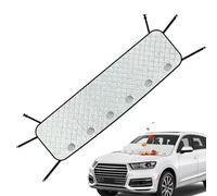 Windshield Cover, Front Automotive Shade, 68.9x18.9 Inch Waterproof Protector & Dust Leaf and Bird Dropping Shield, Weatherproof Sun Blocker for Daily Parking, Driving, Outdoor Camping, Travel, Trucks