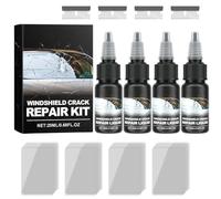 Windshield Crack Repair Kit, Windshield Repair Kit for Chips and Cracks for Quick DIY Window Crack (4PCS)