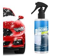 Windshield Deicer Spray - 100ml Fast Snow Remover Spray | Quick Windshield Deicing Solution For Cars, Trucks, SUVs | Winter Ice Melter For Automotive Glass, Wińdows & Mirrors During Snow And Frost