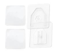 Windshield Pass Mount, Adhesive Toll Tag Holder, Clear Bracket with Nano Glue Strips for EZ Pass SunnPass I-Pass, Stable Display for TollTags in Vehicle Interior Windshield Use