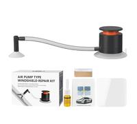 Windshield Repair Kit - 6.3-Inch Glass Crack Repair | Liquid Resin Rėpair Kit - Vacuum Windshield Repairing Fluid Restores Chips Cracks Quickly Ensures Long Lasting Repairing for Car Glass Use